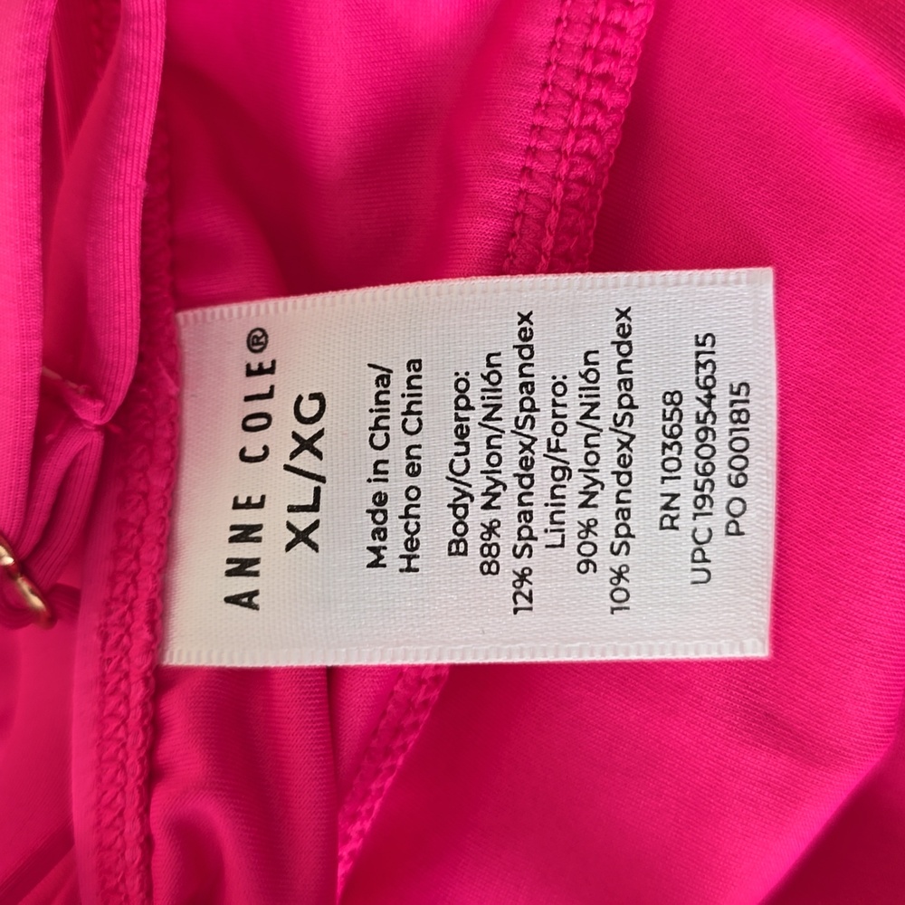 ποΈ Anne Cole Hot Pink One Piece - Picture 9 of 9